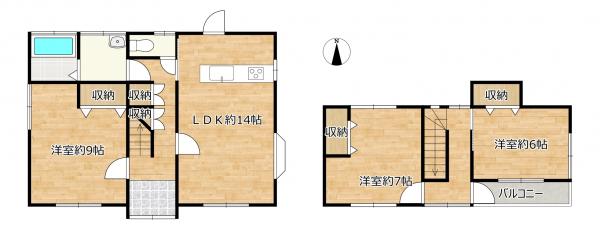 中古戸建 津山市野介代1469-16 JR姫新線東津山駅 1,529万円