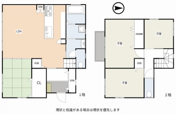中古戸建 津山市上河原128-3 JR姫新線津山駅 3,380万円