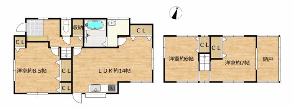 中古戸建 津山市津山口196-22 JR津山線津山口駅 1,799万円