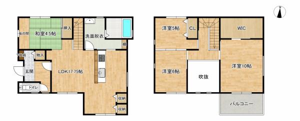 中古戸建 津山市小原154-24 JR姫新線津山駅 2,799万円