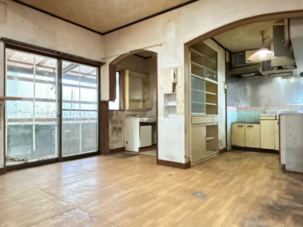 津山市河辺　リフォーム戸建 リビング 