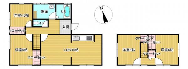 中古戸建 赤磐市桜が丘東６丁目6-68 JR山陽本線万富駅 1,529万円