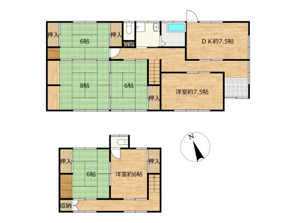 中古戸建 倉敷市玉島乙島1249-35 JR山陽本線新倉敷駅 949万円