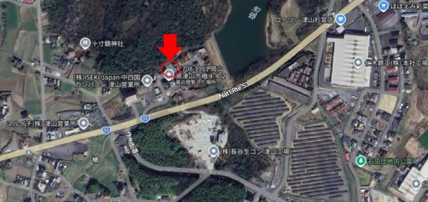 土地 津山市楢442-15・442-56 JR因美線高野駅 290万円