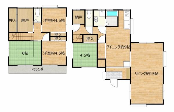 中古戸建 岡山市北区佐山2301-4 JR吉備線備前一宮駅 1,599万円