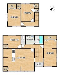 中古戸建 津山市平福1031-5 JR姫新線院庄駅 1,699万円