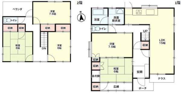 中古戸建 玉野市長尾123-3 JR宇野線常山駅 999万円