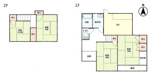 中古戸建 瀬戸内市邑久町福山556 JR赤穂線大富駅 799万円