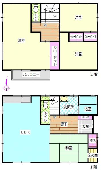 中古戸建 備前市浦伊部1025-15 JR赤穂線伊部駅 530万円