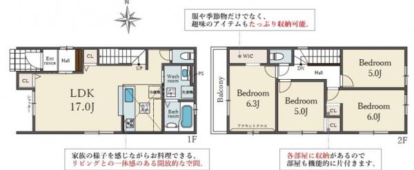 新築戸建 岡山市北区奥田１丁目497番3・497番4 JR宇野線大元駅 3,298万円