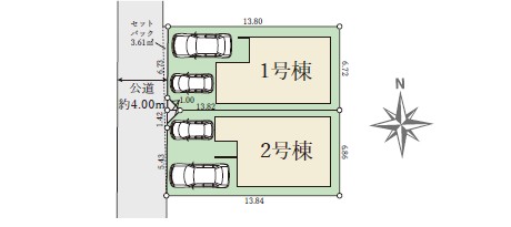 新築戸建 岡山市北区南方２丁目356番8 岡山電軌清輝橋線柳川駅 4,198万円