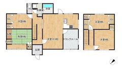 中古戸建 真庭市大庭691-3 JR姫新線久世駅 1,599万円