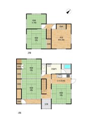 中古戸建 倉敷市西阿知町西原807-6 JR山陽本線西阿知駅 1,699万円
