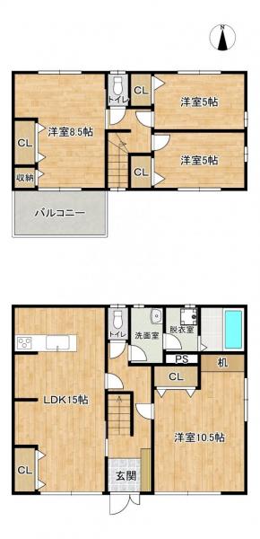 中古戸建 津山市神戸238-5 JR姫新線院庄駅 2,149万円