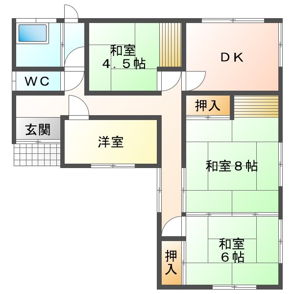 中古戸建 岡山県津山市里公文584 JR姫新線美作千代駅 300万円