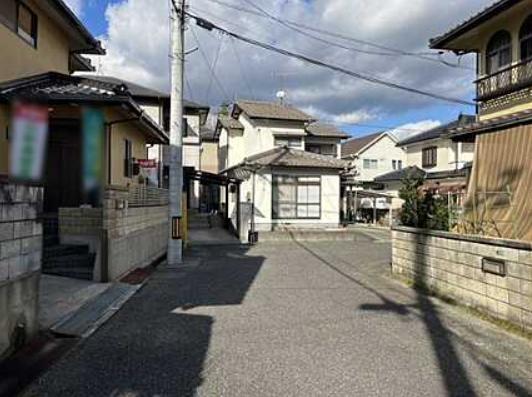 西大沢1丁目 前面道路含む現地写真 