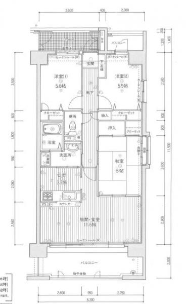 中古マンション 東広島市西条朝日町 JR山陽本線西条駅 2,000万円