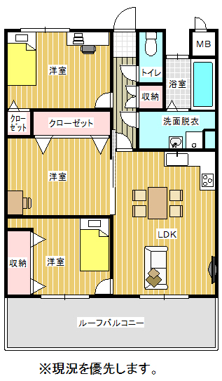 中古マンション 北九州市門司区大里桃山町 JR鹿児島本線門司駅 1098万円