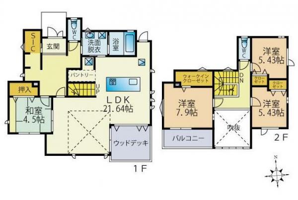 中古戸建 福岡県北九州市門司区吉志新町3丁目14-11 駅 2798万円