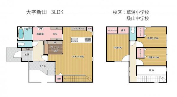 新築戸建 防府市大字新田 山陽本線防府駅 2880万円