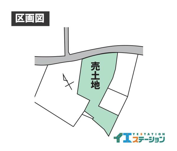 大字台道｜売土地 区画図 