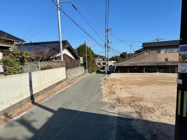 大字台道｜売土地 前面道路含む現地写真 