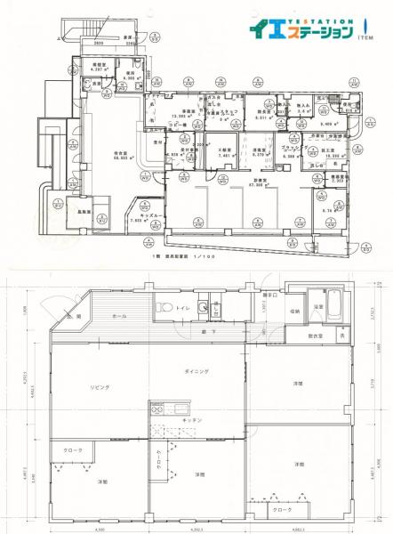 警固町｜医院 間取り図 