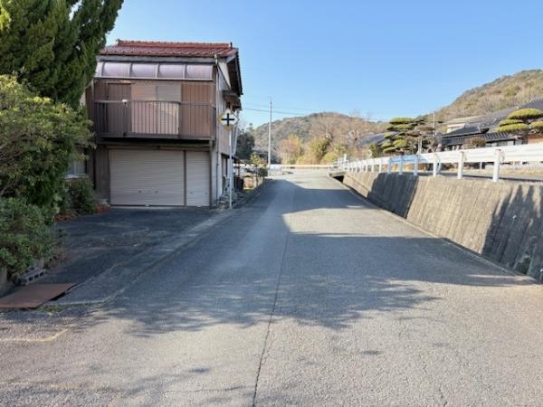 山口市陶｜売土地 前面道路含む現地写真 