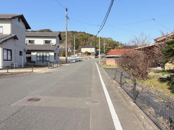 山口市陶｜売土地 前面道路含む現地写真 