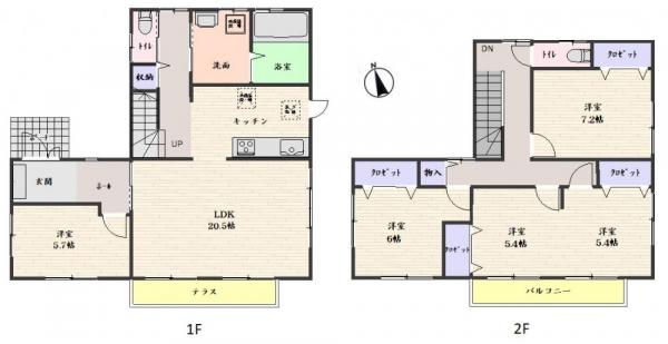 中古戸建 宮城県仙台市若林区今泉2丁目20-1 仙台市営地下鉄南北線河原町駅 2830万円