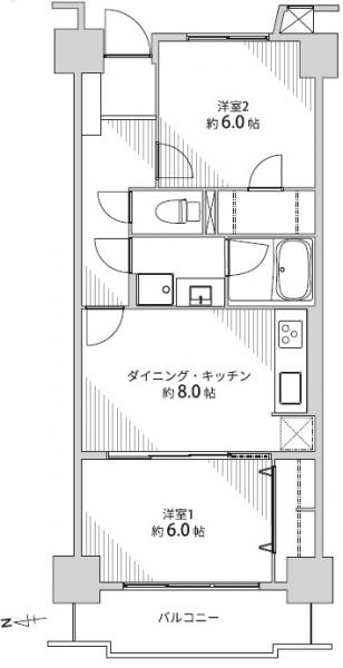 中古マンション 仙台市太白区長町5丁目 JR東北本線(黒磯〜盛岡)長町駅 1990万円