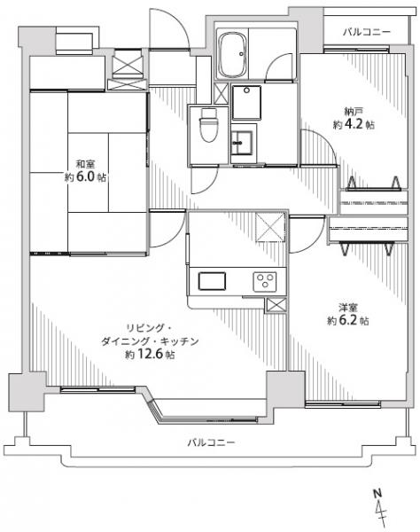 中古マンション 仙台市泉区八乙女4丁目 仙台市営地下鉄南北線八乙女駅 1890万円