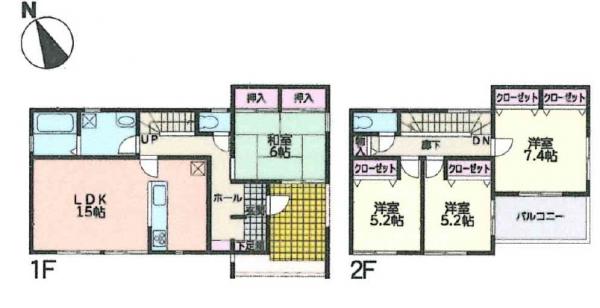 新築戸建 仙台市若林区種次字竹野花 仙台市営地下鉄南北線河原町駅 2850万円