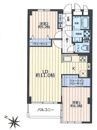 中古マンション 多賀城市八幡1丁目 JR仙石線多賀城駅 1490万円