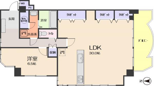 中古マンション 仙台市若林区新寺3丁目 仙台地下鉄東西線宮城野通駅 2250万円