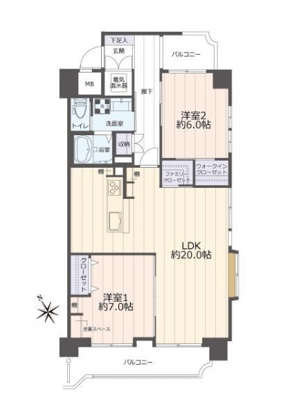 中古マンション 仙台市宮城野区小田原山本丁 JR仙石線仙台駅 2460万円