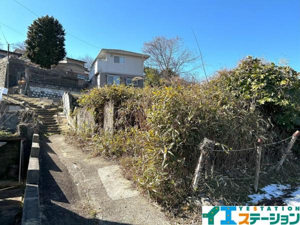 青葉区北山1丁目 前面道路含む現地写真 