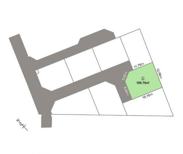 土地 仙台市宮城野区岩切字鴻巣 JR東北本線（黒磯〜盛岡）岩切駅 2,280万円