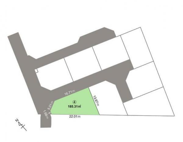 土地 仙台市宮城野区岩切字鴻巣 JR東北本線（黒磯〜盛岡）岩切駅 2,180万円