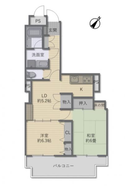 中古マンション 仙台市若林区大和町５丁目 仙台地下鉄東西線卸町駅 1,480万円