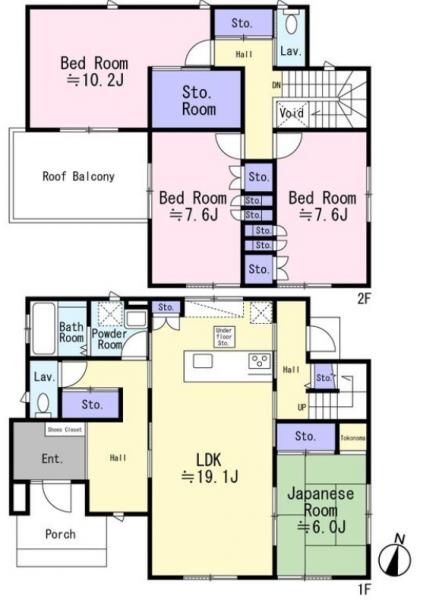中古戸建 名取市みどり台３丁目 仙台市営地下鉄南北線富沢駅 2,998万円