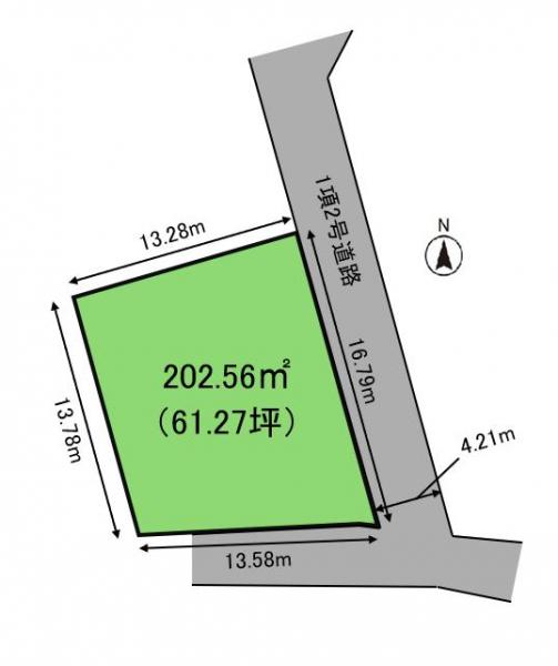 土地 仙台市若林区上飯田2丁目 仙台市営地下鉄南北線河原町駅 1,980万円