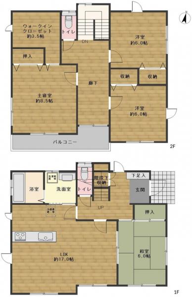 中古戸建 大崎市古川穂波５丁目 JR陸羽東線塚目駅 1,680万円