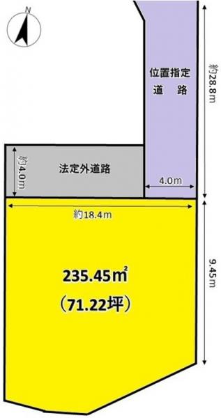 土地 宮城郡利府町加瀬字野中沢 JR東北本線（黒磯〜盛岡）利府駅 1,980万円