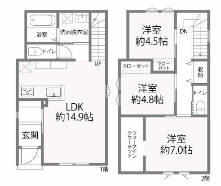新築戸建 仙台市若林区河原町２丁目 仙台市営地下鉄南北線長町一丁目駅 3,980万円