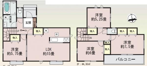 新築戸建 仙台市若林区霞目２丁目 仙台地下鉄東西線薬師堂駅 3,990万円