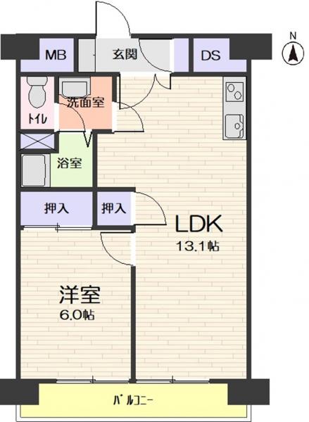 中古マンション 仙台市若林区土樋73-1 仙台市営地下鉄南北線愛宕橋駅 440万円