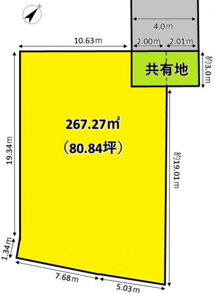 土地 仙台市宮城野区栄２丁目 JR仙石線中野栄駅 2,160万円