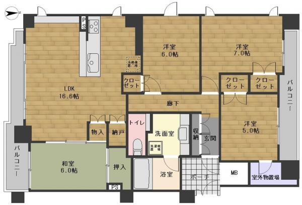 中古マンション 仙台市泉区八乙女中央３丁目 仙台市営地下鉄南北線八乙女駅 3,680万円