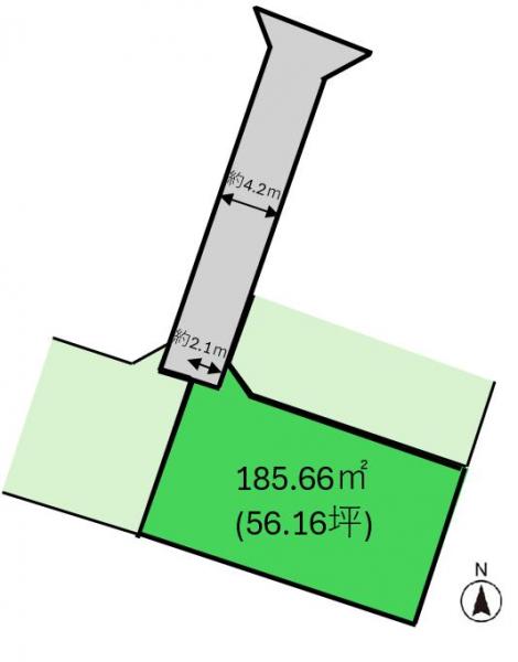 土地 仙台市若林区上飯田１丁目 仙台市営地下鉄南北線河原町駅 1,680万円